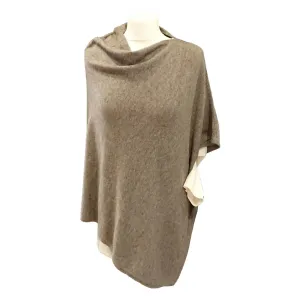 100% Pure Lambswool Poncho