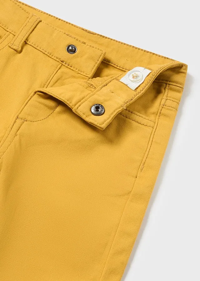 5-Pocket Slim Fit Pants, Pollen, 563