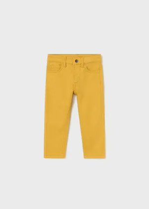 5-Pocket Slim Fit Pants, Pollen, 563