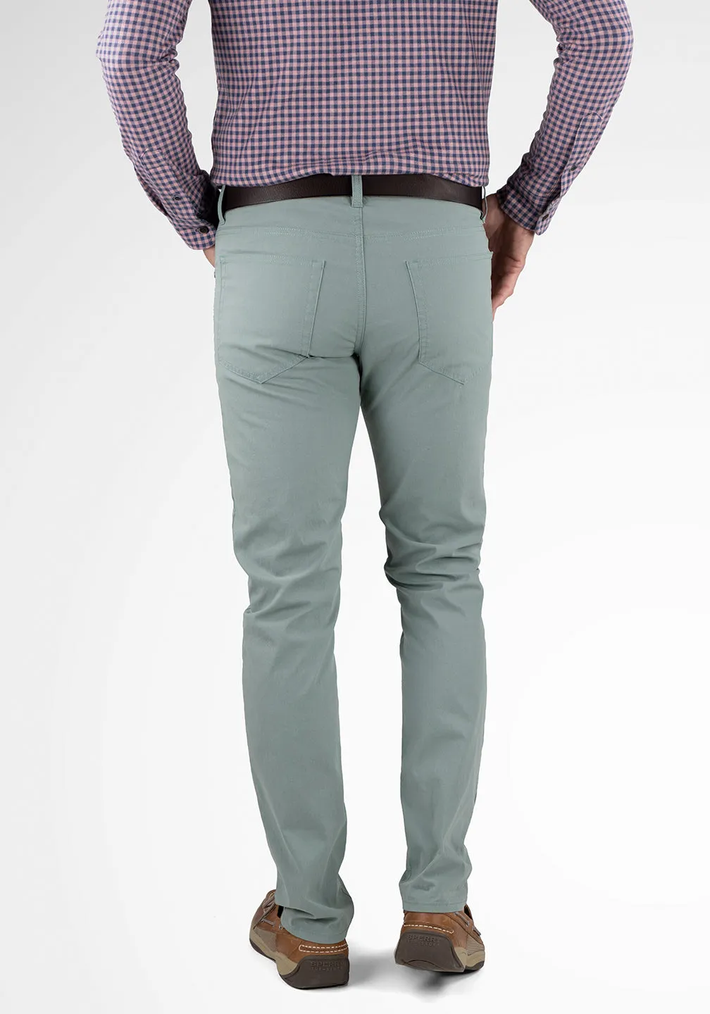 AIROTEC® Slim Fit Cotton Nylon 5-Pocket Pants