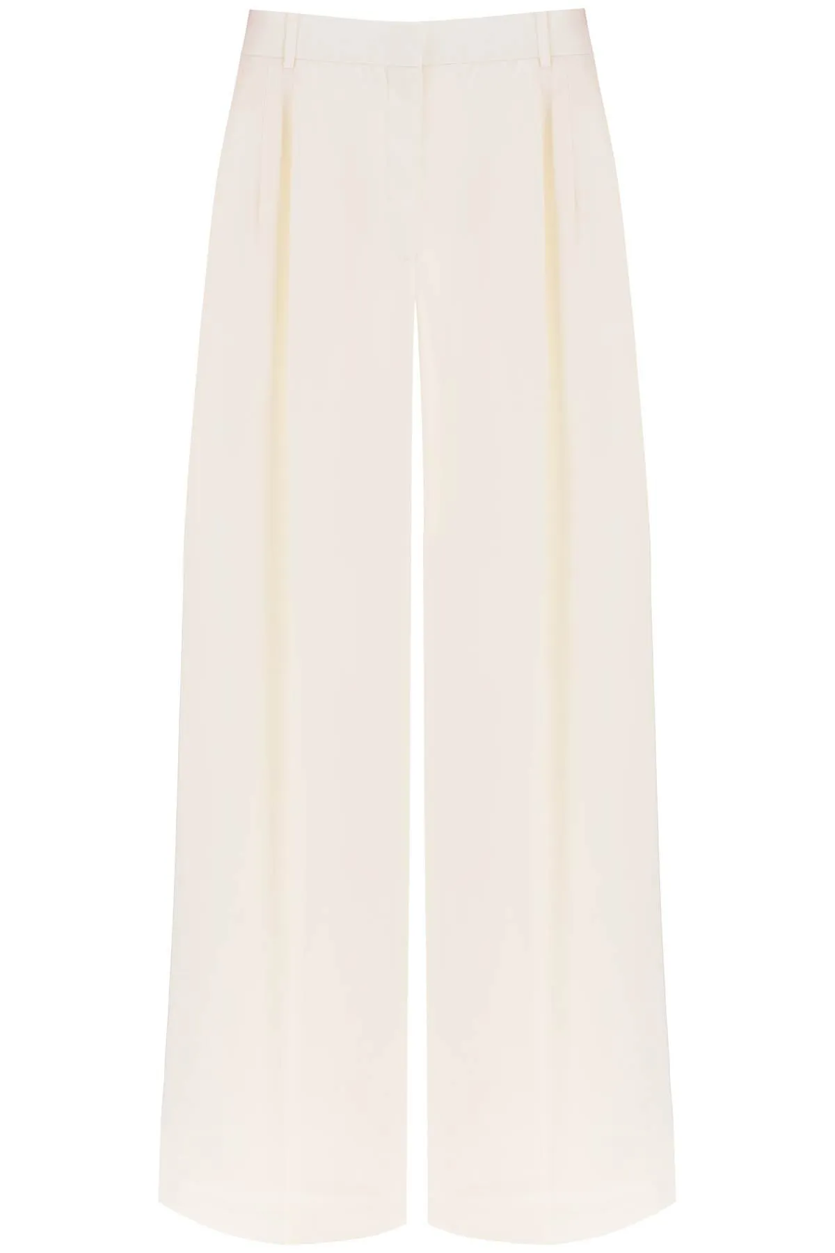 Alexander Mcqueen Double Pleated Palazzo Pants With