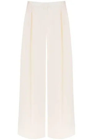 Alexander Mcqueen Double Pleated Palazzo Pants With
