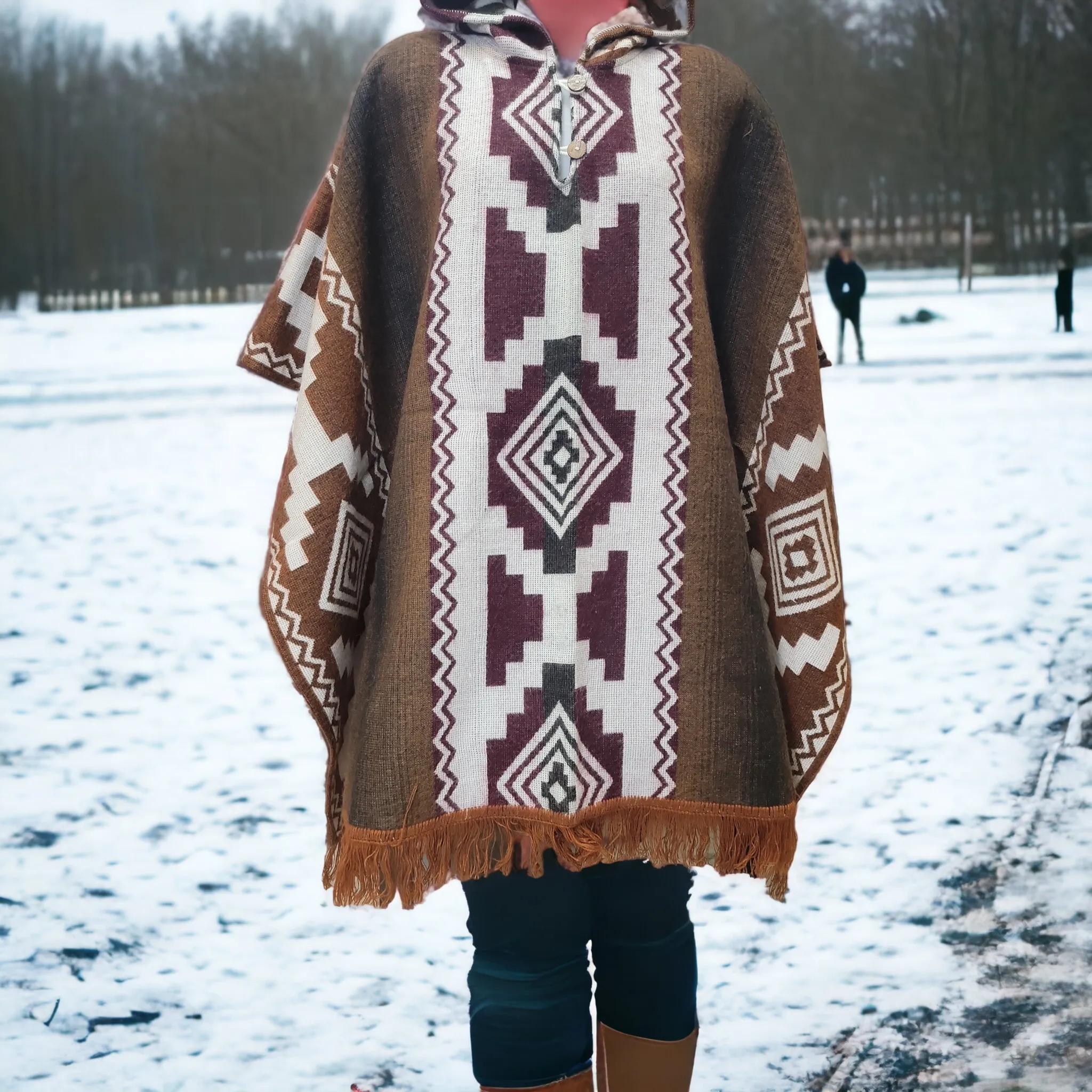 Aucaman - HandMade Wool Poncho