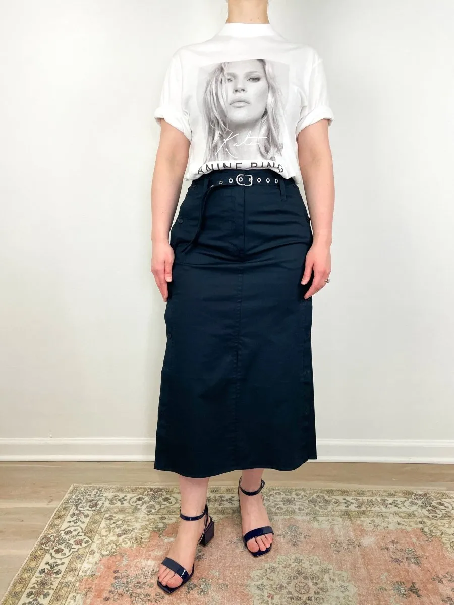 Avi Tee Kate Moss in White