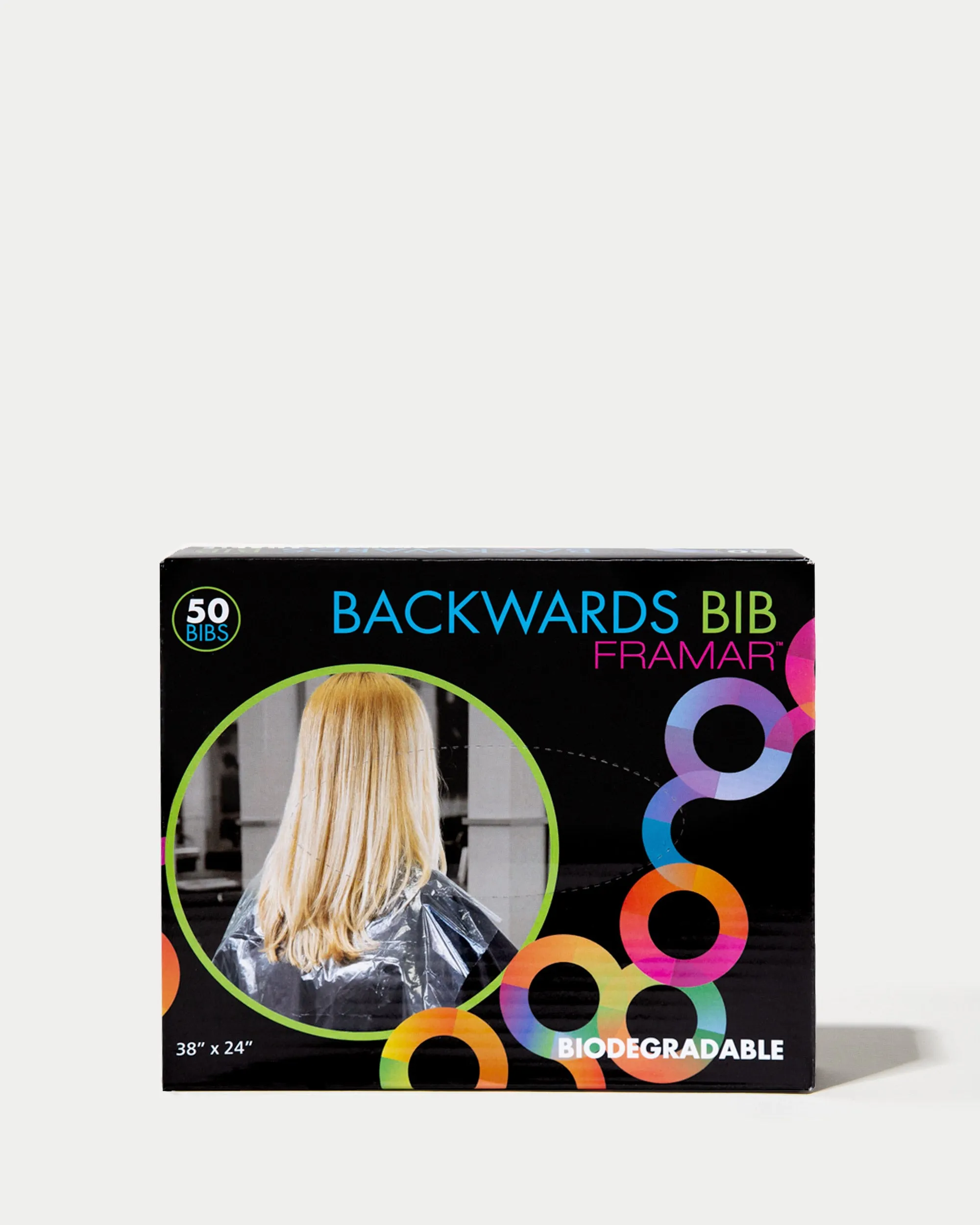 Backwards Bib - 50 Biodegradable Bibs
