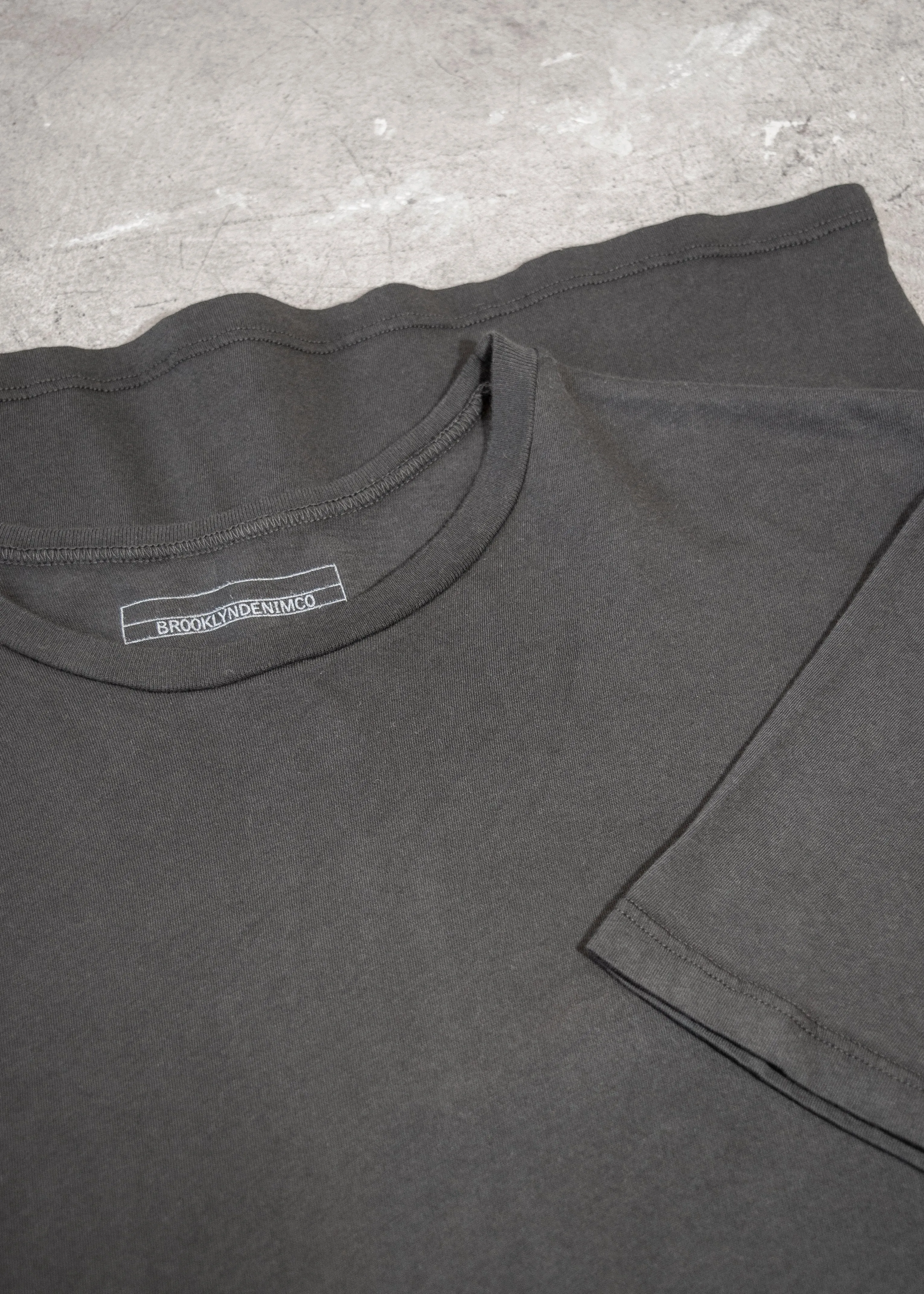 Brooklyn Denim Co. Organic Cotton Tee - Currant
