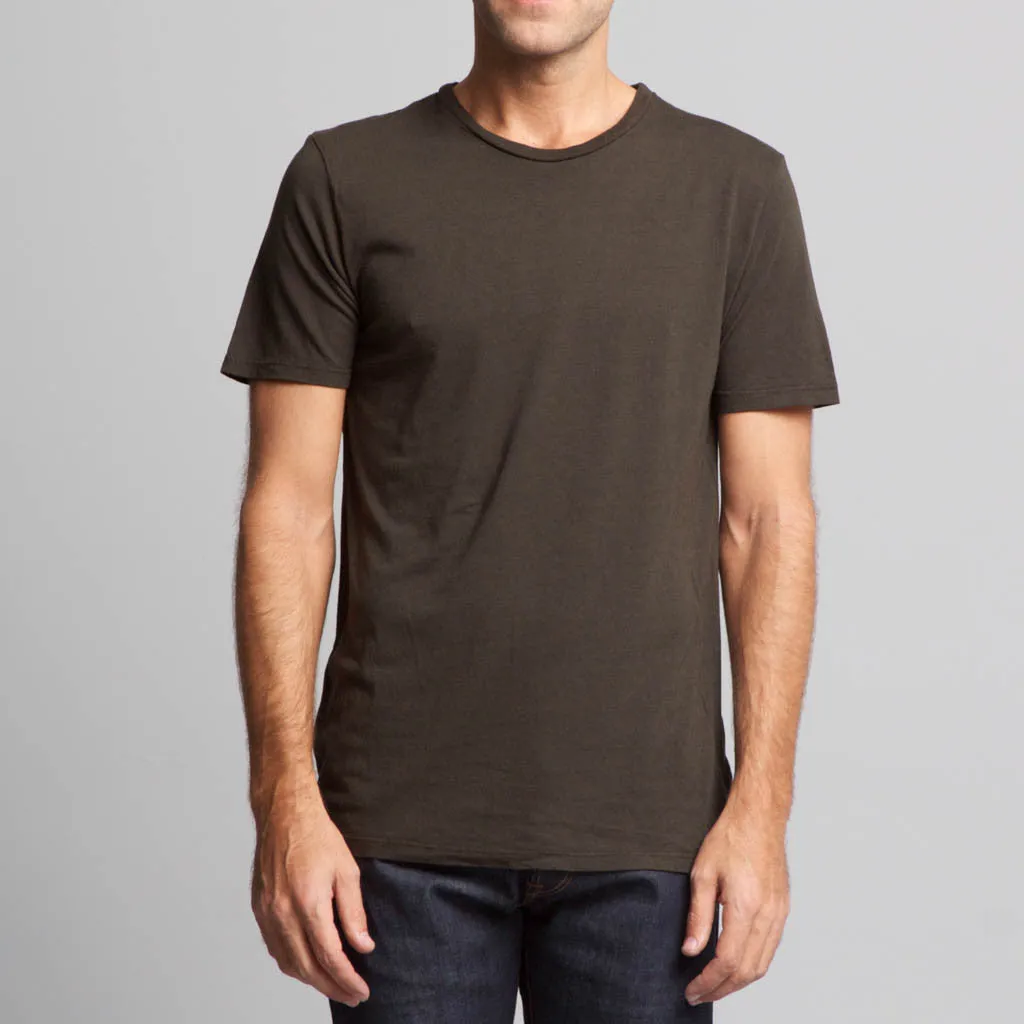 Brooklyn Denim Co. Short Sleeve Crew Neck Tee Hemp/Orgn. Cotton