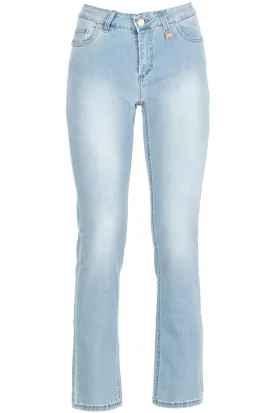 CafèNoir Pantalone Denim Slim da donna C7JJ3060 B030 light sky