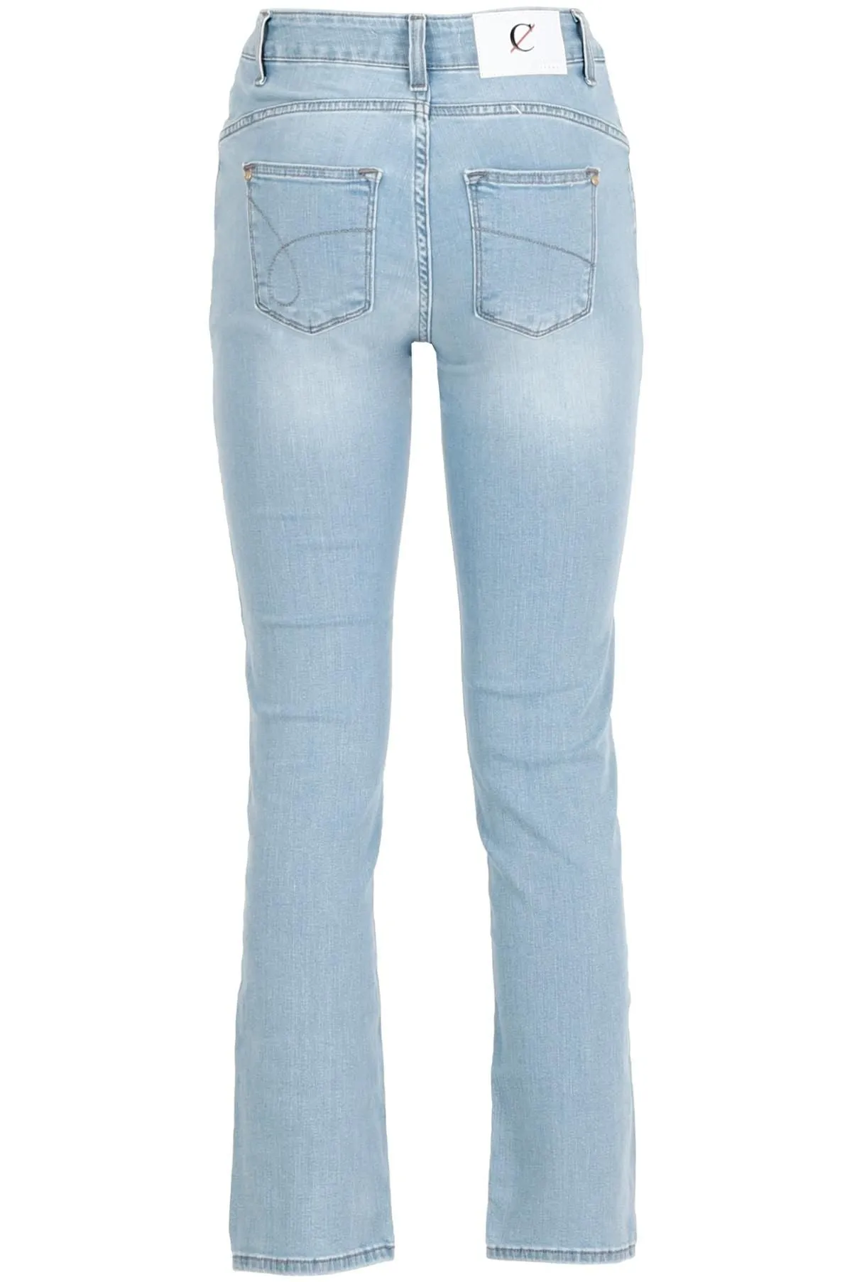CafèNoir Pantalone Denim Slim da donna C7JJ3060 B030 light sky