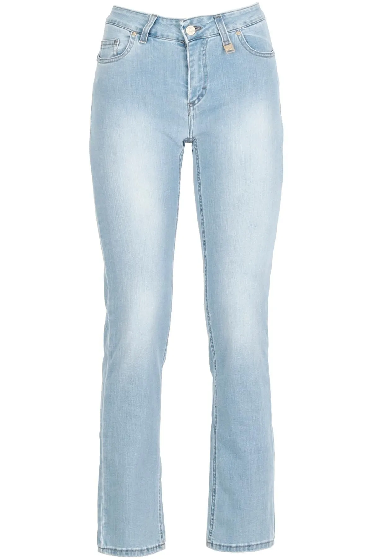 CafèNoir Pantalone Denim Slim da donna C7JJ3060 B030 light sky