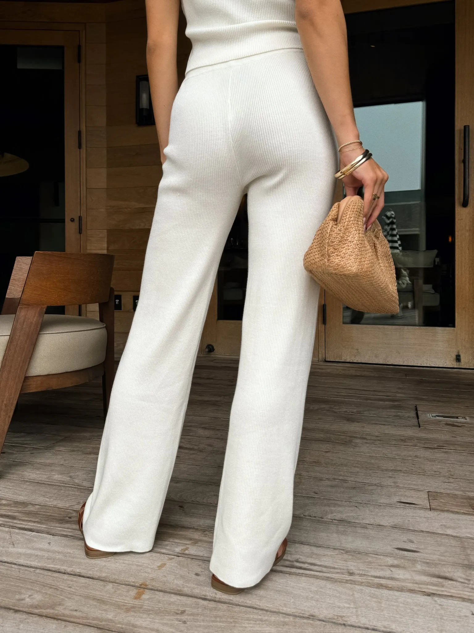 Casa Blanca Knit Pants - Final Sale