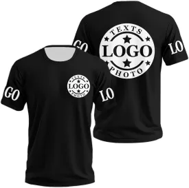 Custom T Shirts for Men Custom Tshirts Unisex Add Text Logo Photo Personalized Tshirts Customized T Shirts Front Back