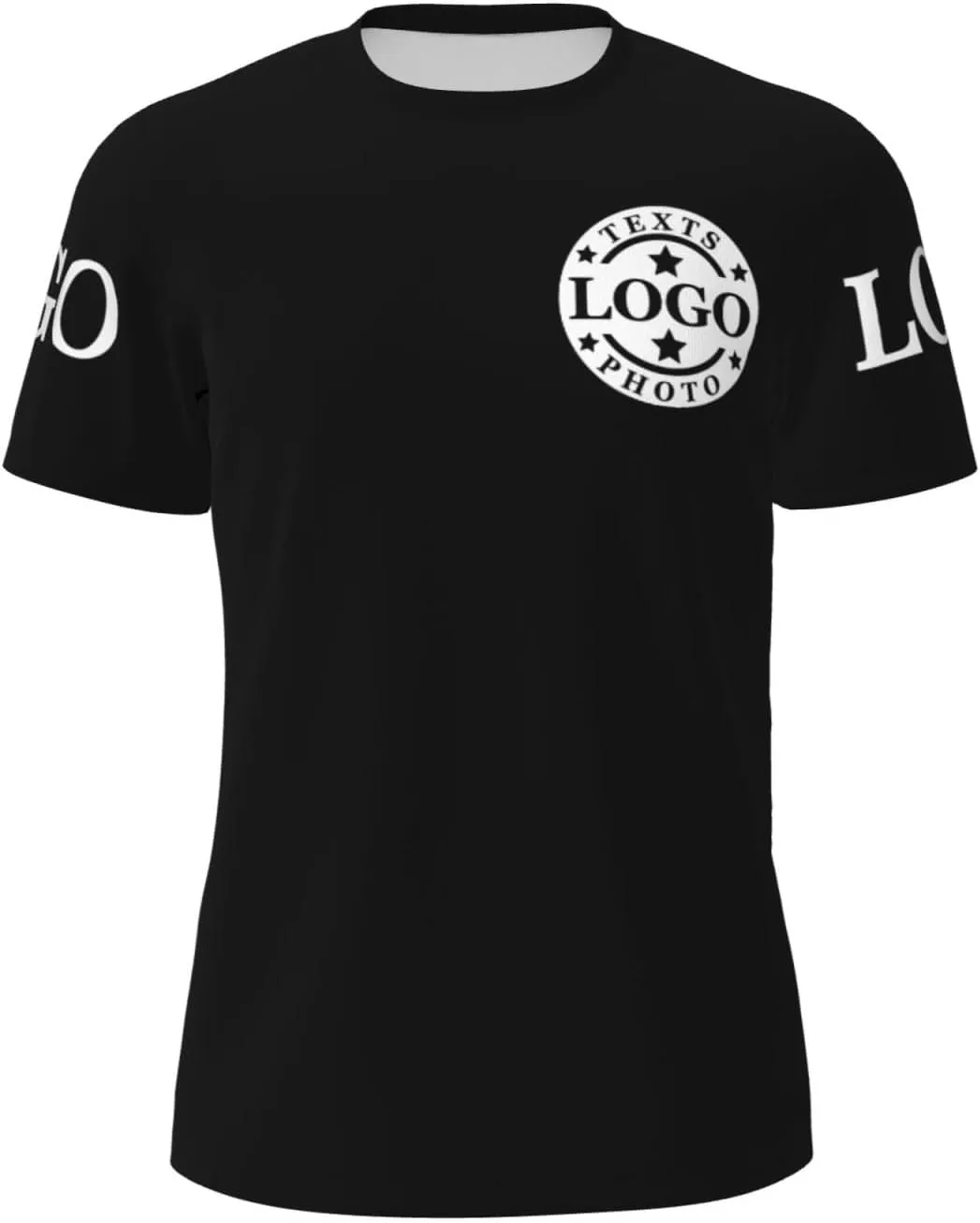 Custom T Shirts for Men Custom Tshirts Unisex Add Text Logo Photo Personalized Tshirts Customized T Shirts Front Back