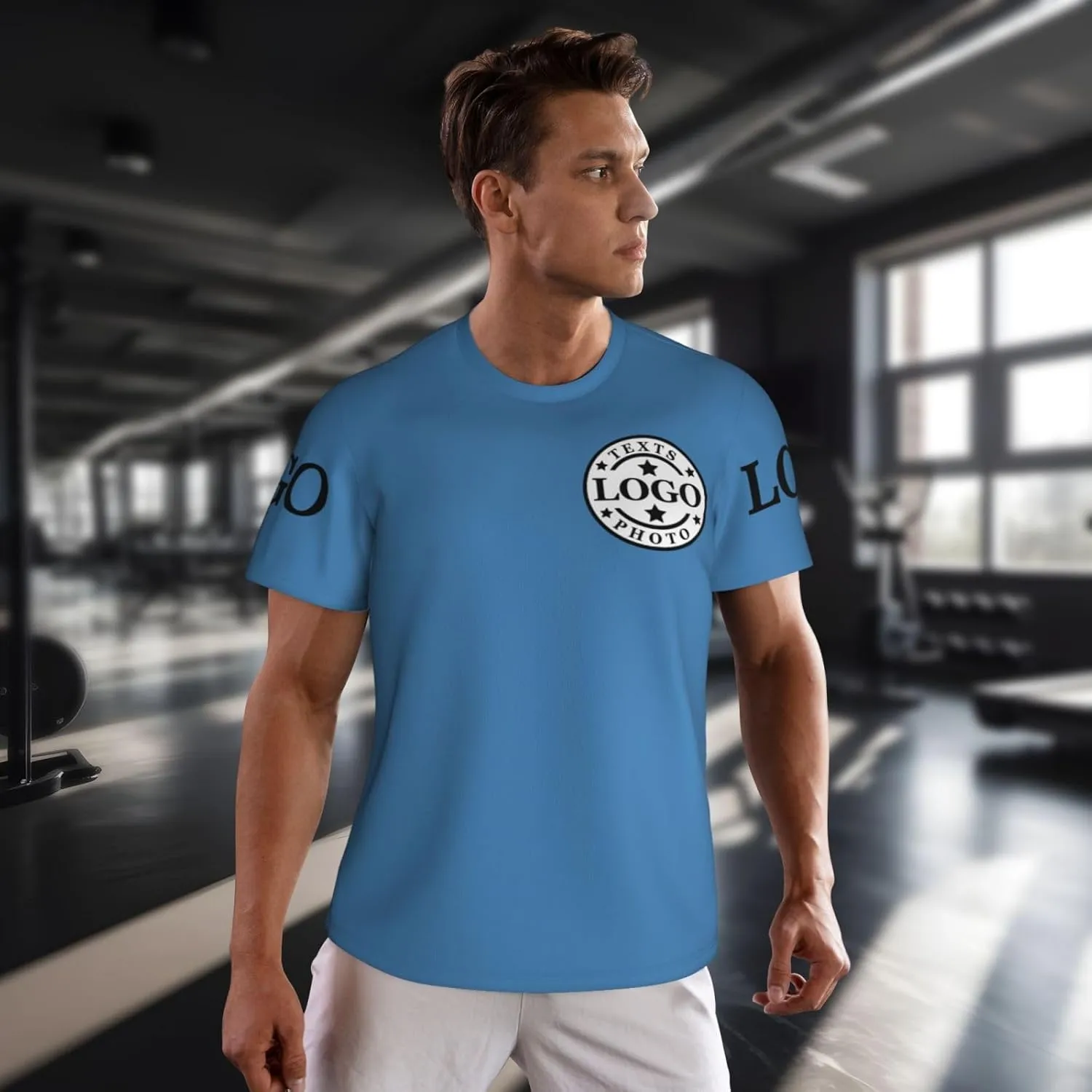 Custom T Shirts for Men Custom Tshirts Unisex Add Text Logo Photo Personalized Tshirts Customized T Shirts Front Back