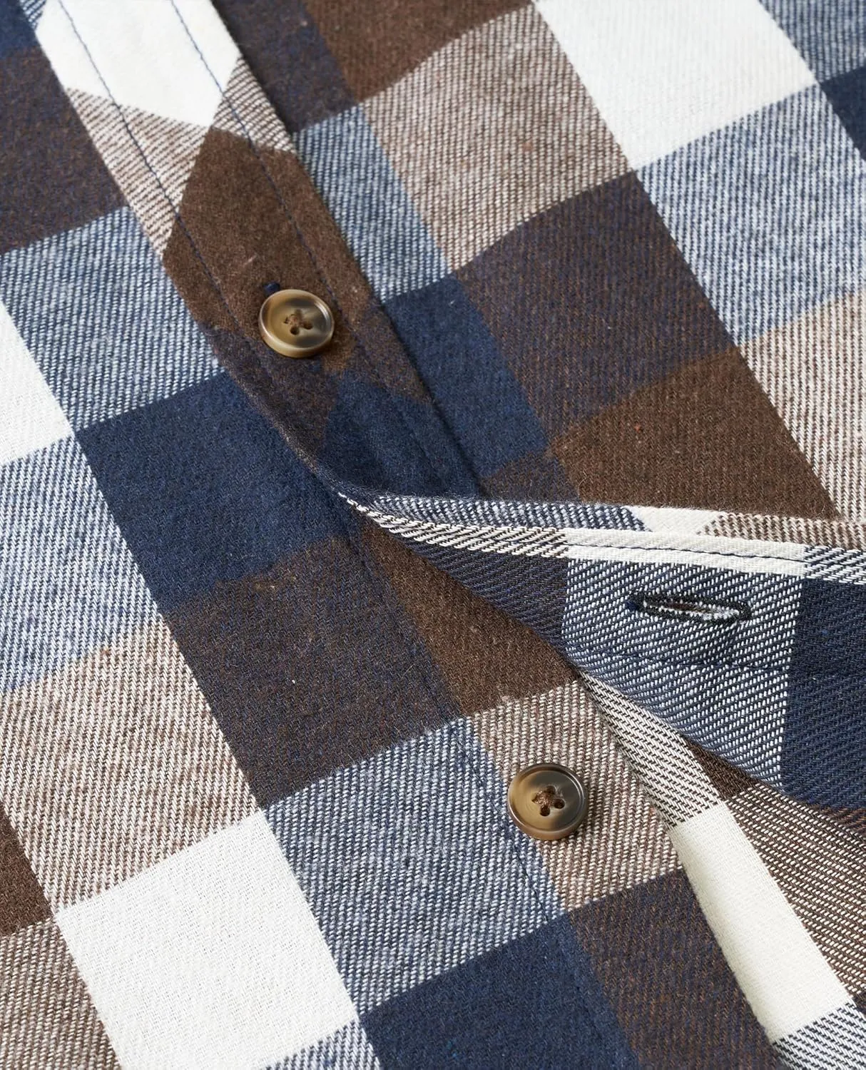 DEMEANOR Mens Flannel Shirts Long Sleeve Plaid Button Down Shirt Cotton Flannel Shirt for Men Shirts Casual Work Shirts