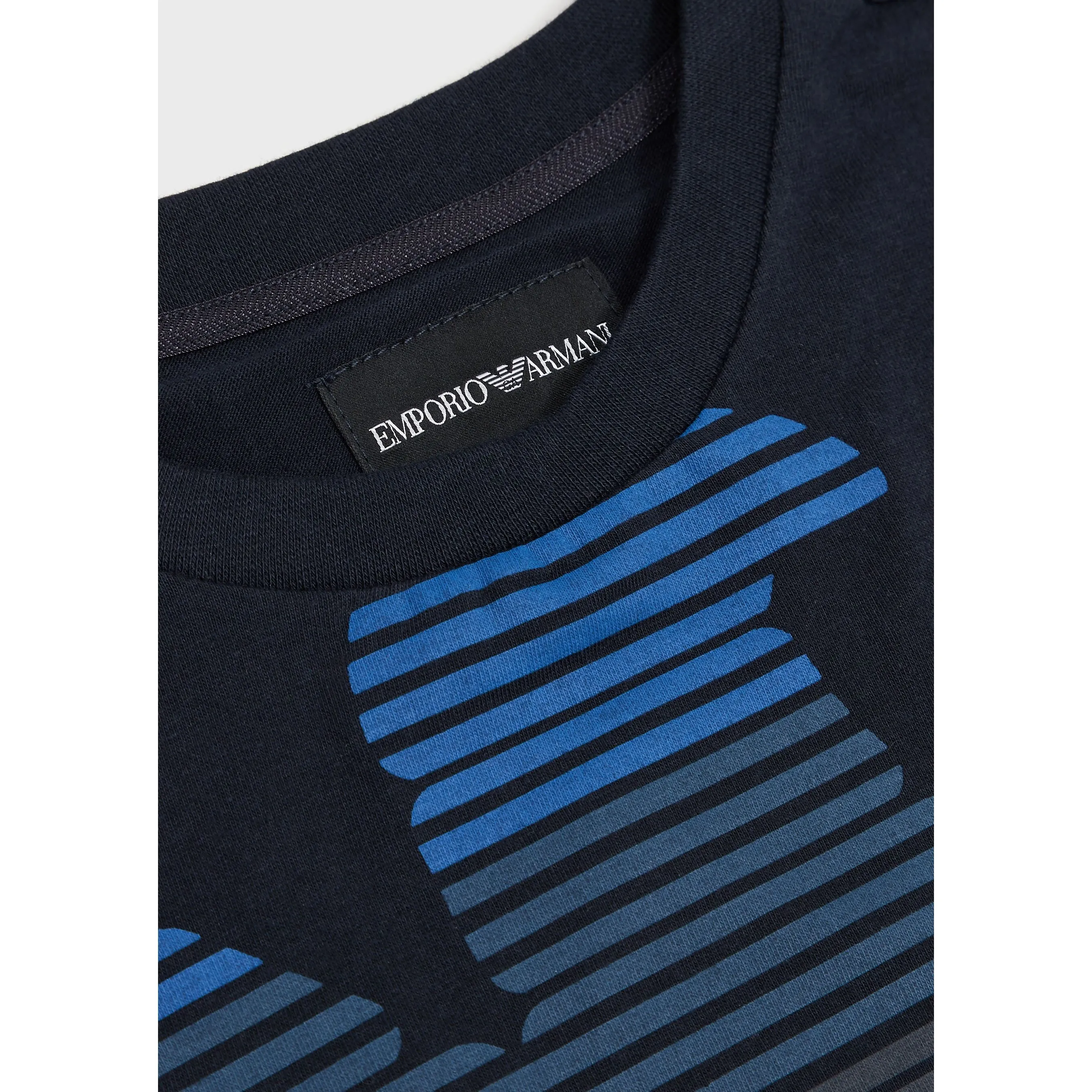 Emporio Armani Boys Navy Short Sleeve T-Shirt