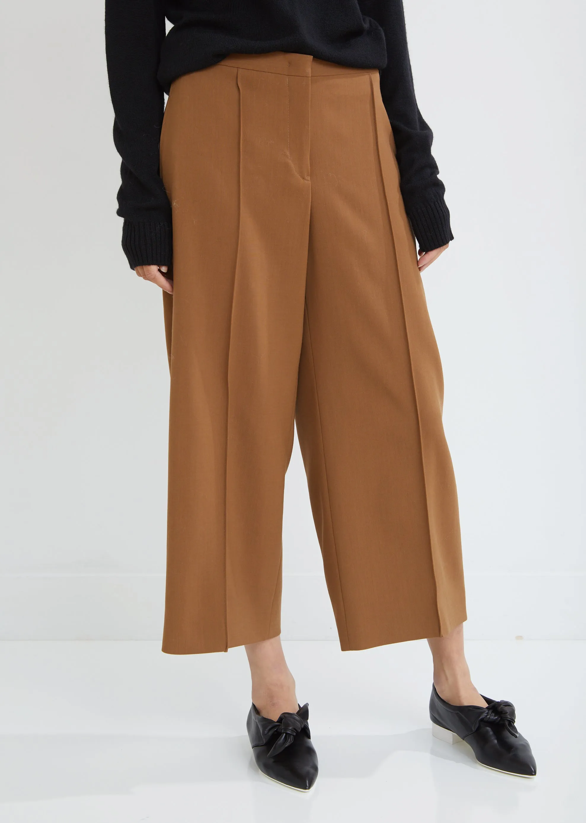 Farran Cropped Wide Leg Pants