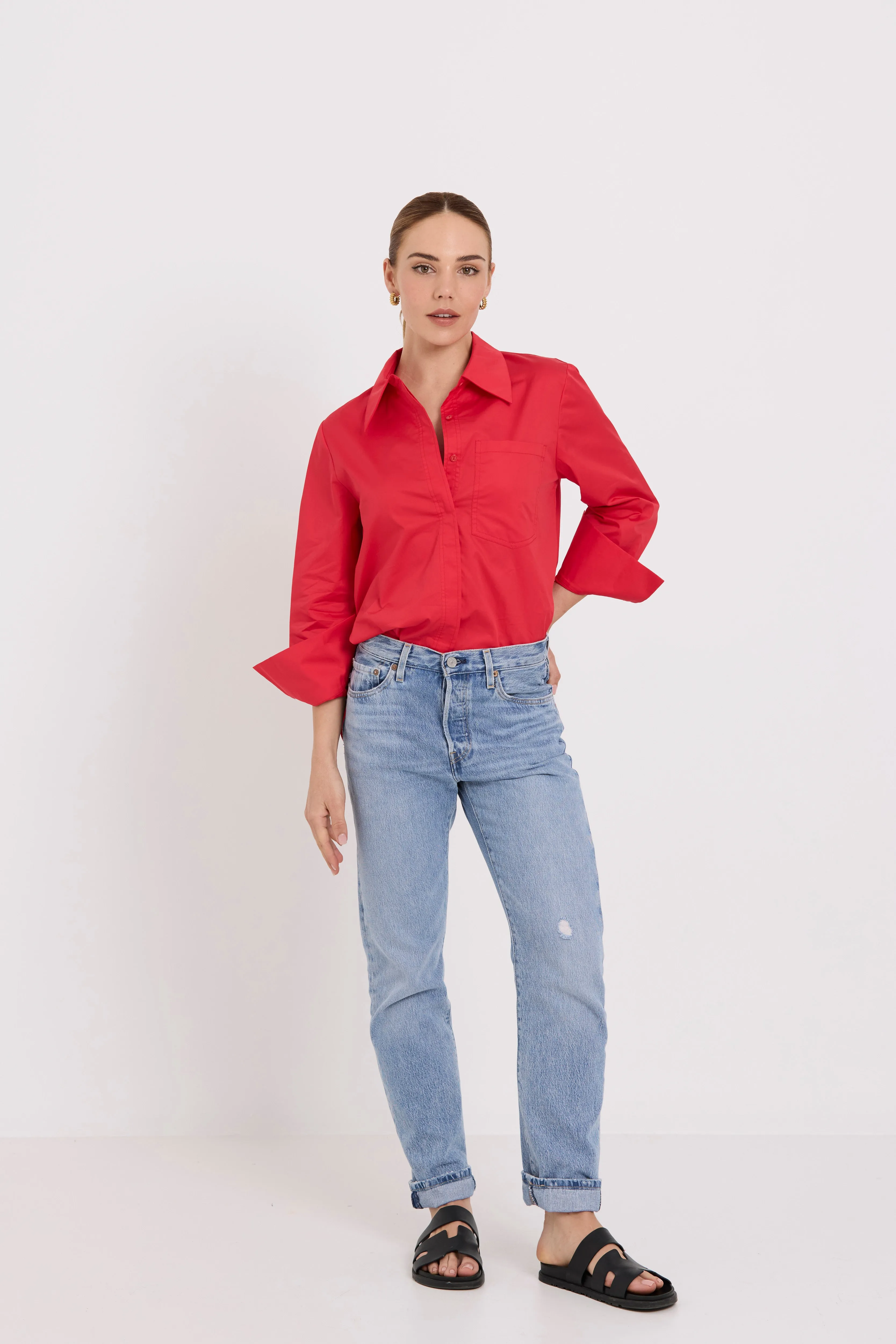 George Shirt | Scarlet