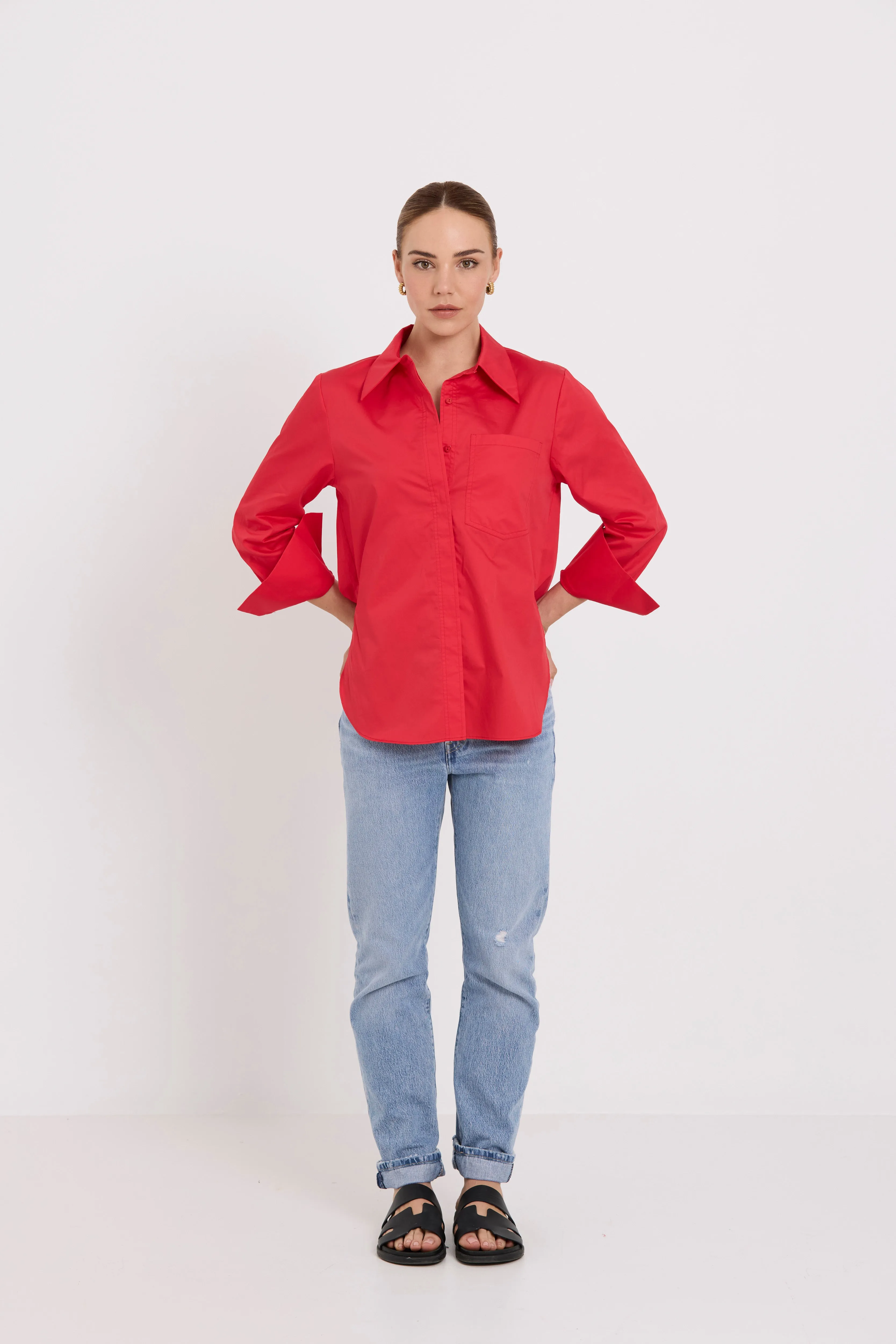 George Shirt | Scarlet