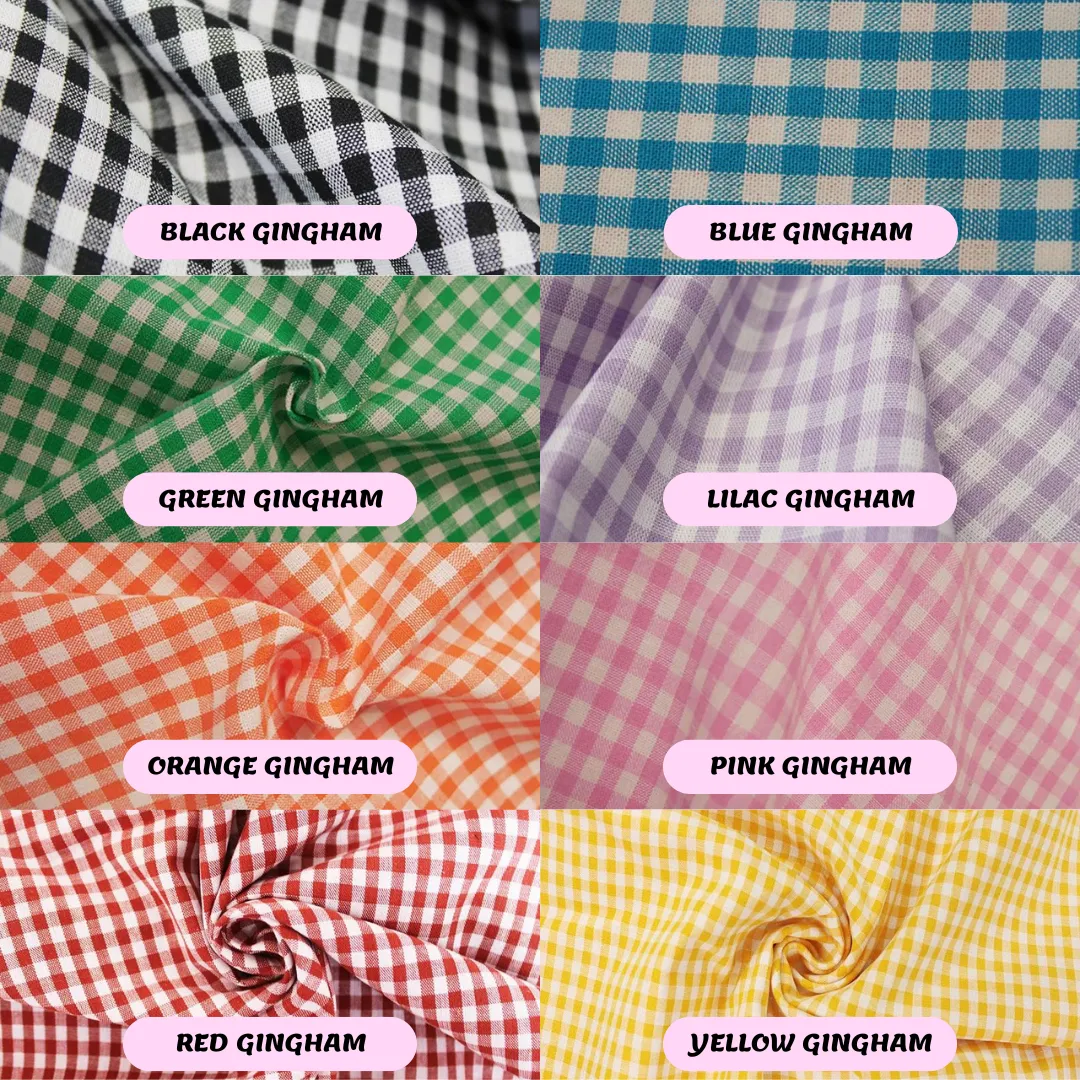Gingham Smock Dress