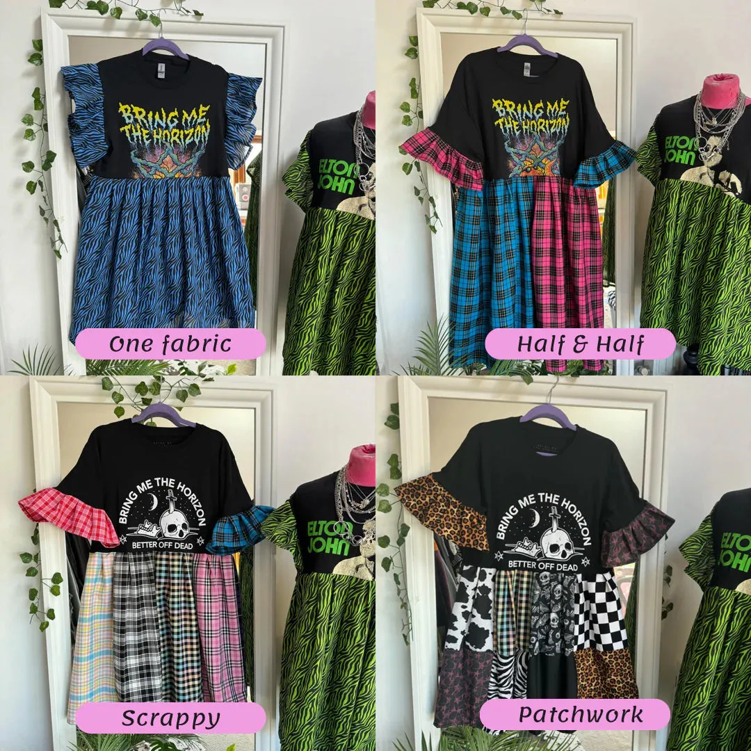 Gingham Smock Dress