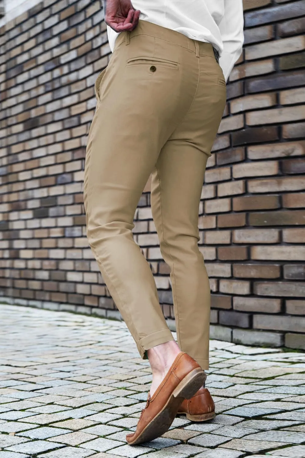 GINGTTO Mens Dress Pants Slim Fit Chino Pants for Men Stretch