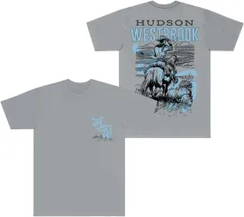 Hudson Westbrook Cowboy T-Shirts Take Your Time Tour Merch Cosplay Unisex Fashion Crewneck Short Sleeve Tee