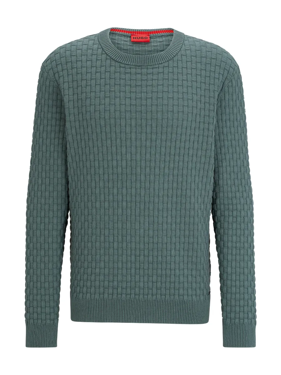HUGO Crew Neck Knitwear - Stubon