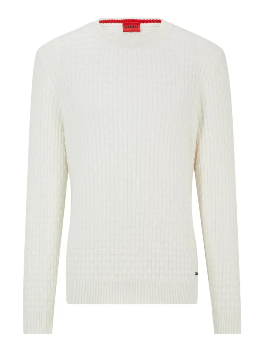 HUGO Crew Neck Knitwear - Stubon