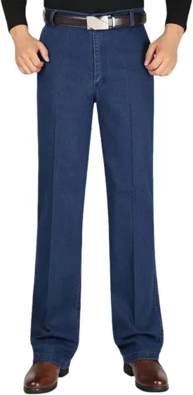 Jett Jeans for Older Men, Jettjeans3 - Men's Classic Straight Fit Stretch Jeans, Jetjeans Stretch Denim for Men