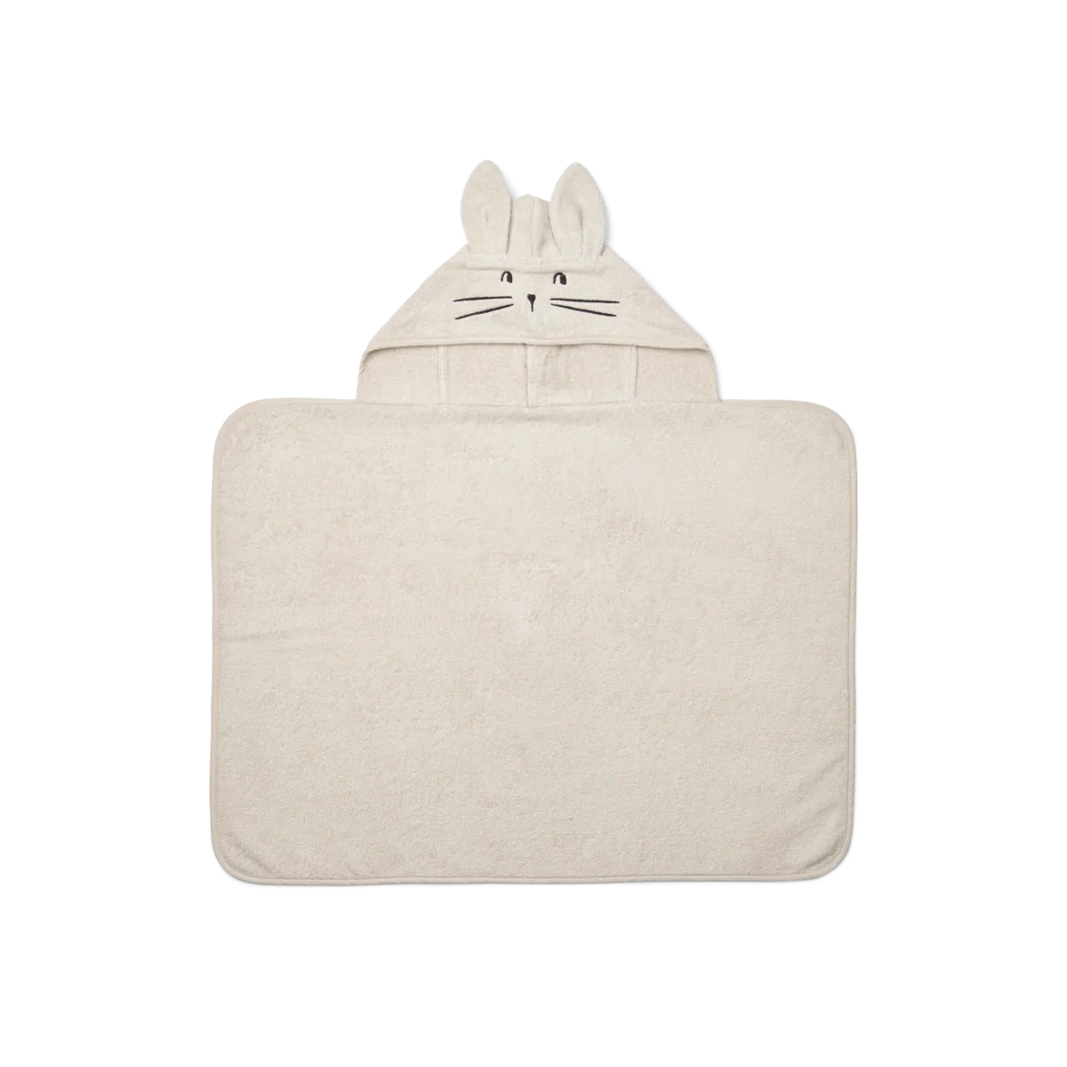 Liewood Vilas Rabbit Baby Bathcape | Sandy