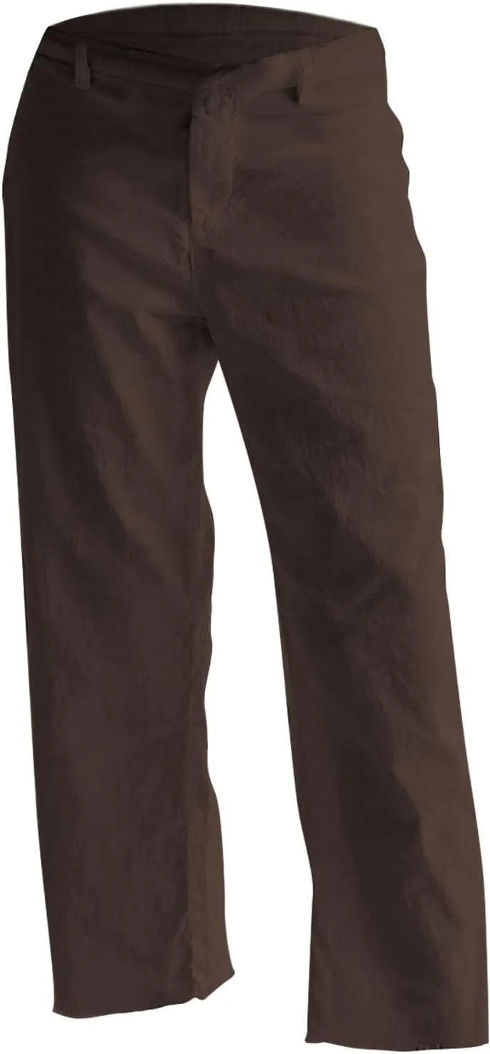 Linen Capris for Women High Waisted Fashion Business Dressy Pants Plus Size Straight Leg Zipper Fly Casual Summer Trousers