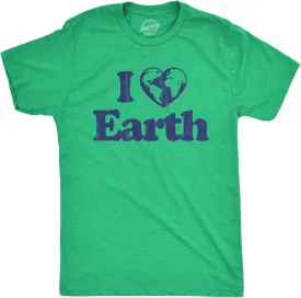 Mens Earth Day T Shirts Funny Green Environmental Graphic Novelty Recycling Tees for Guys