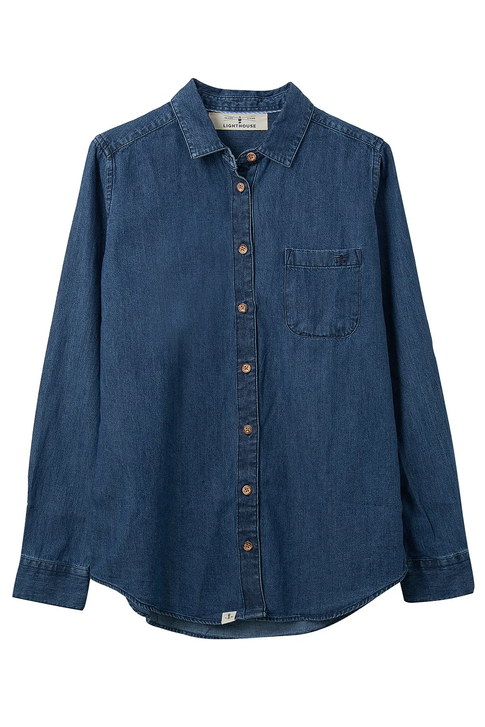 Ocean Shirt - Washed Denim