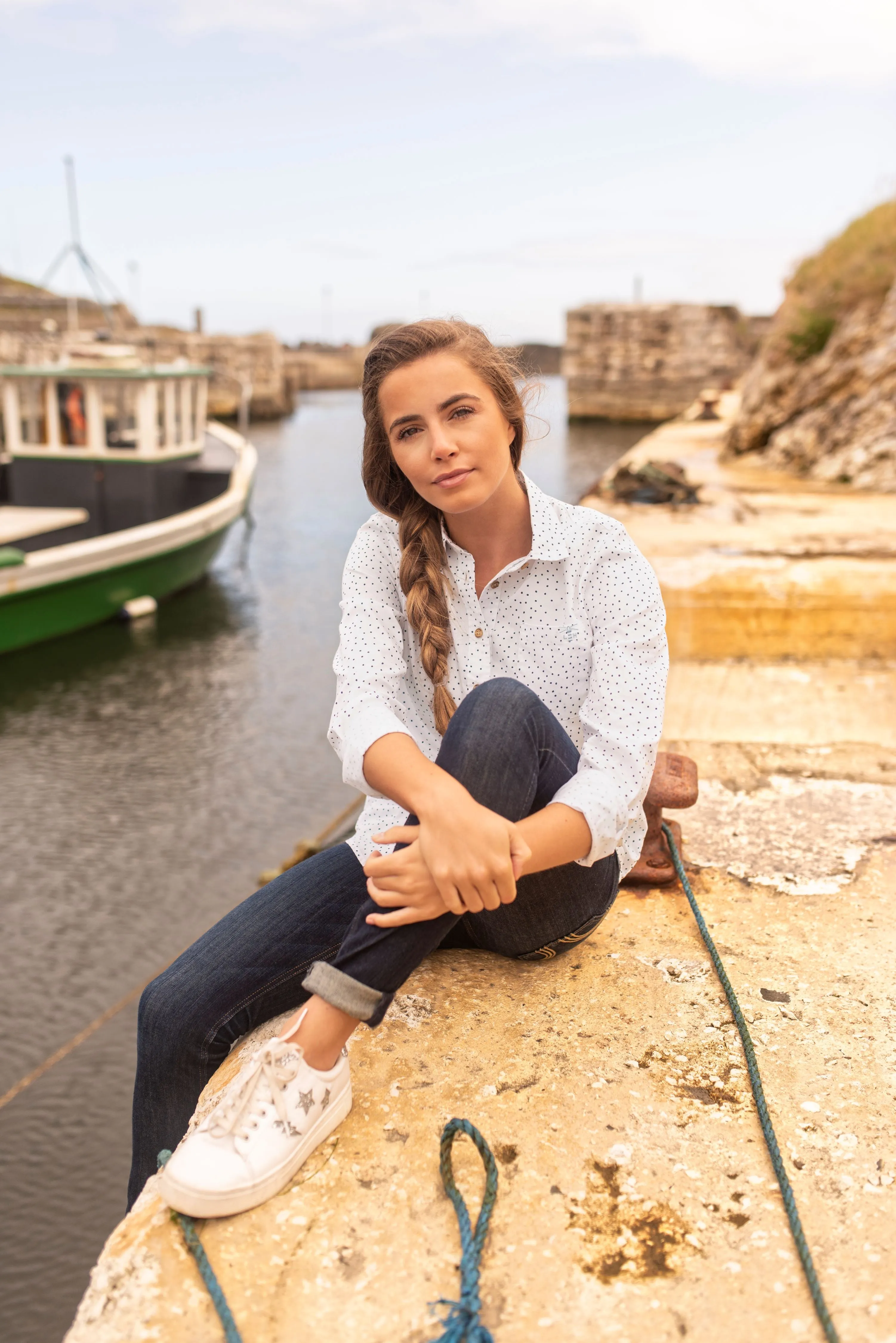Ocean Shirt - Washed Denim