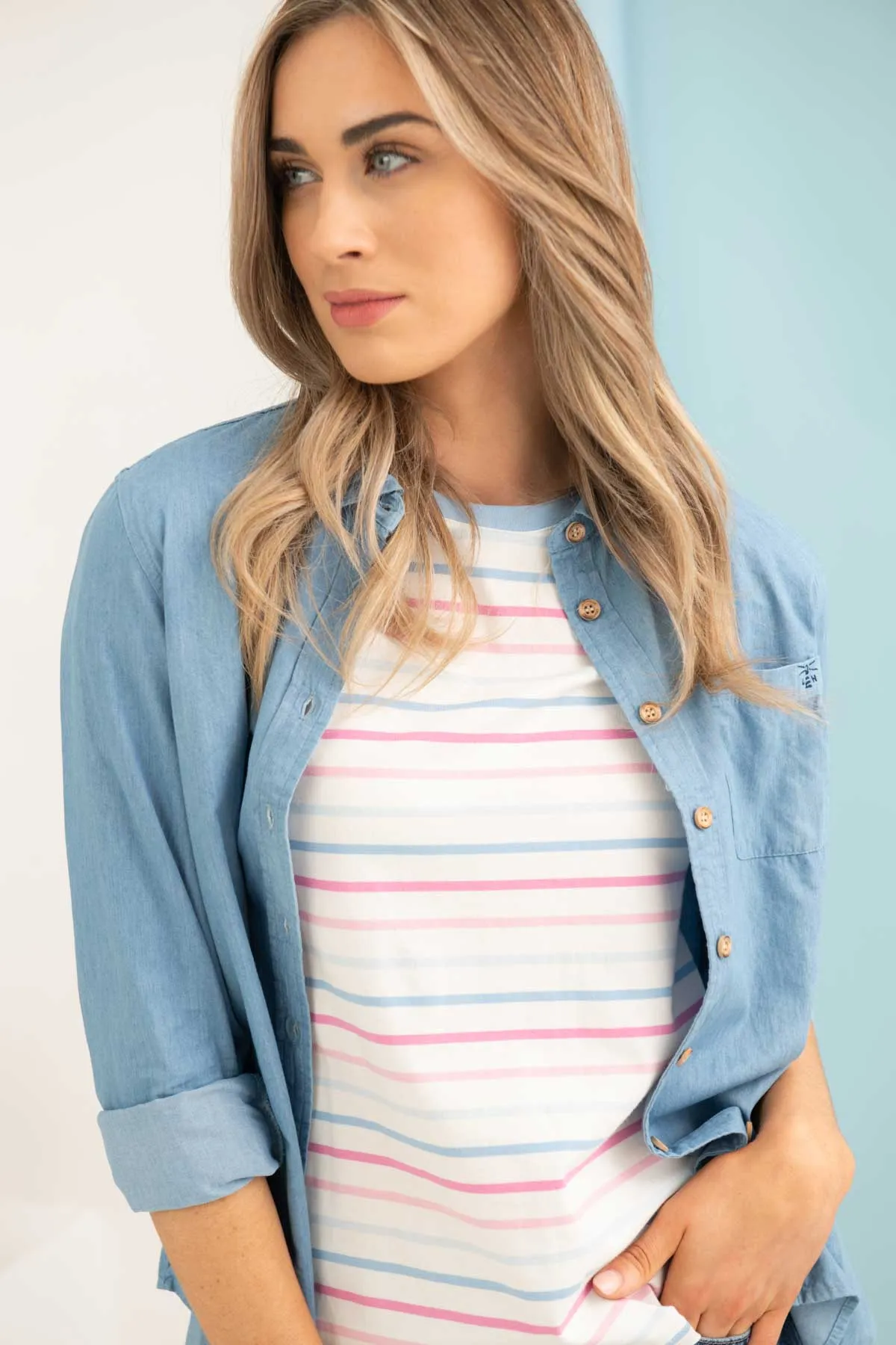 Ocean Shirt - Washed Denim