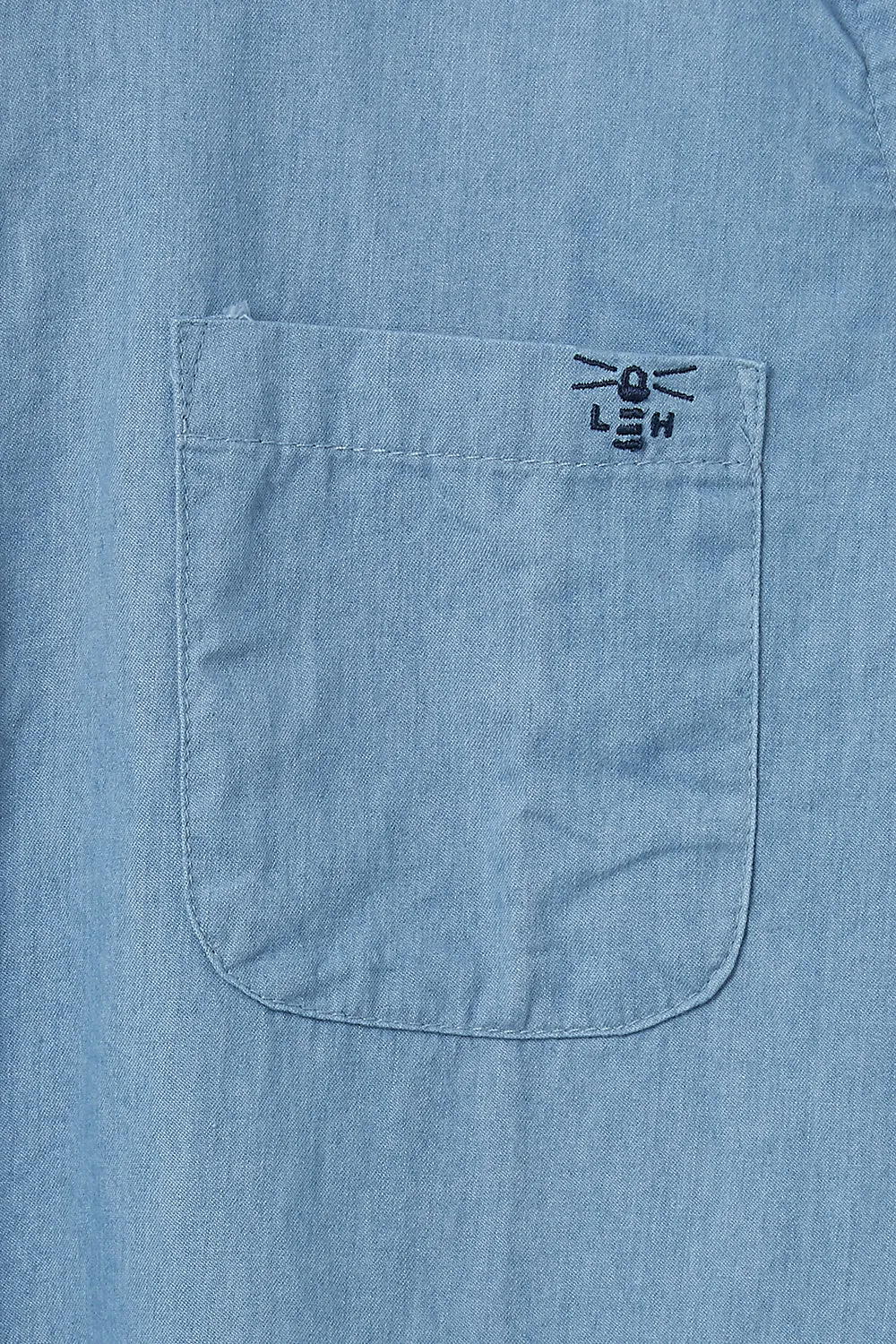 Ocean Shirt - Washed Denim