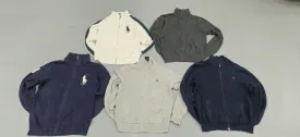 Ralph Lauren Heavy Weight Zipper Sweaters 30 Pcs