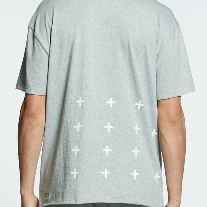 Scripted Biggie Ss Tee (Grey) - KMSP23TE016004