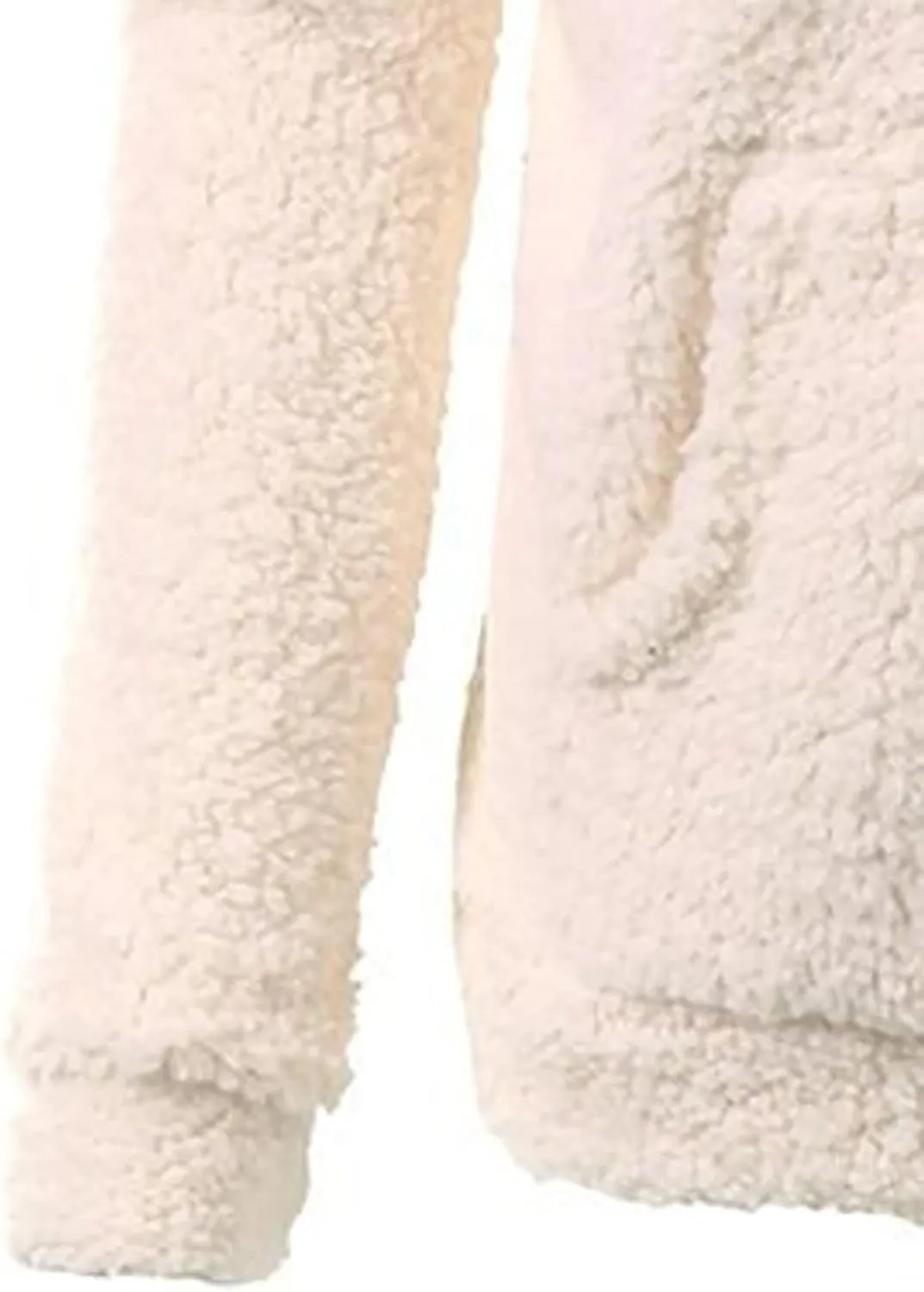 Sherpa Jackets For Women Winter Coats Faux Fur Lined Hooides Oversized Fluffy Fuzzy Fleece Jacket Casual Warm Outerwear