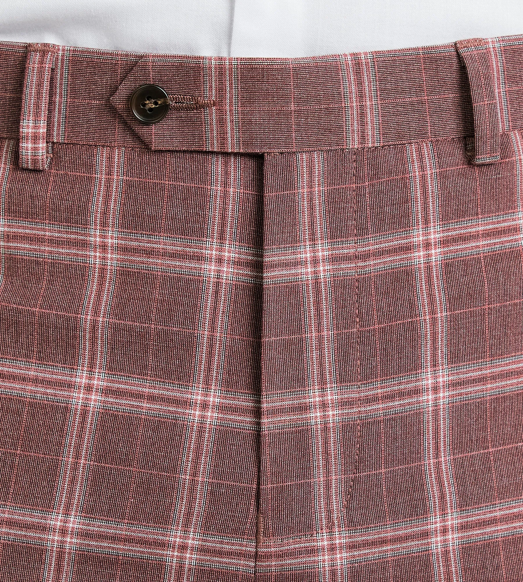 Slim Fit Check Suit Separate Pants