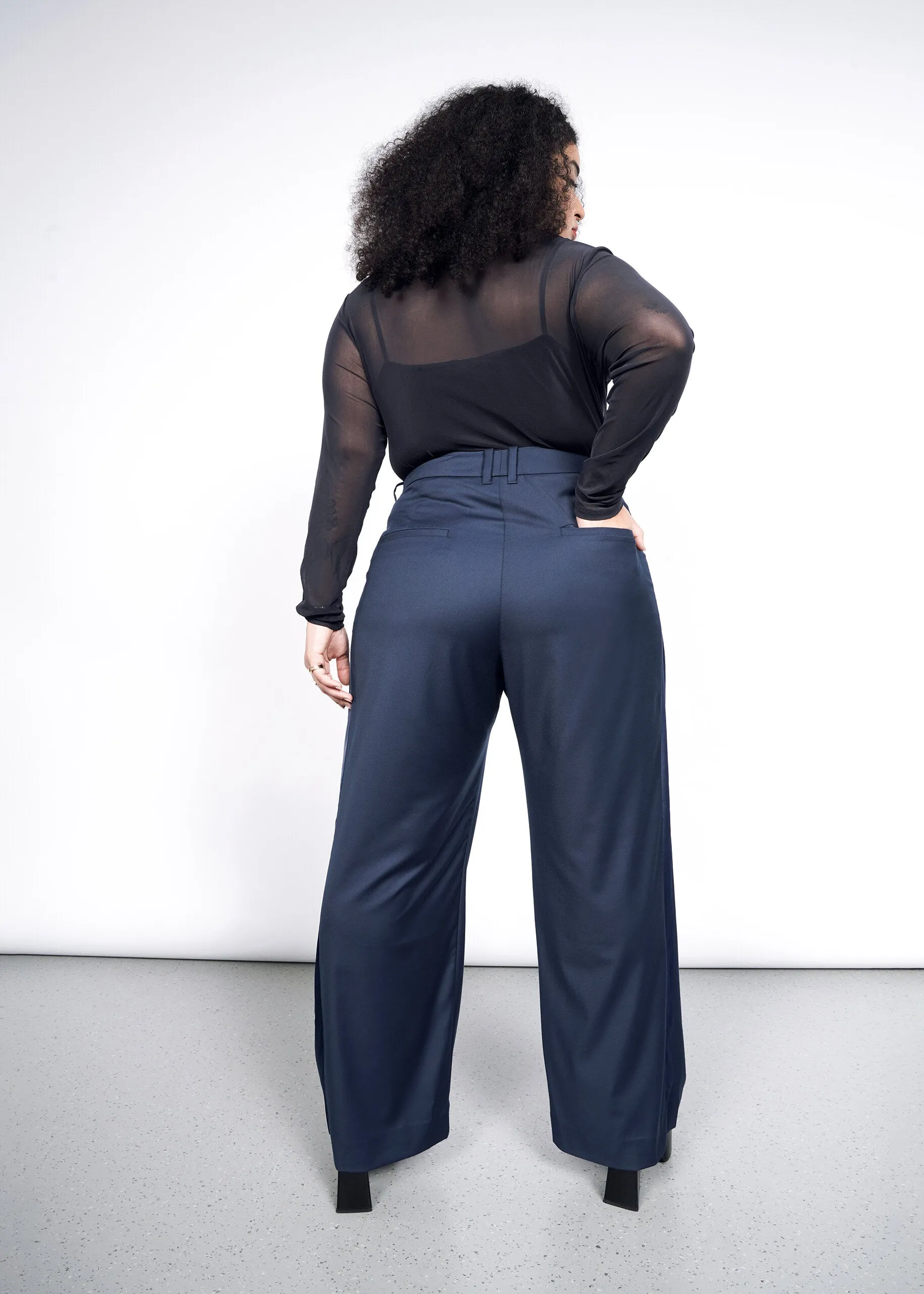 The Empower Colorblock Wide Leg Trouser
