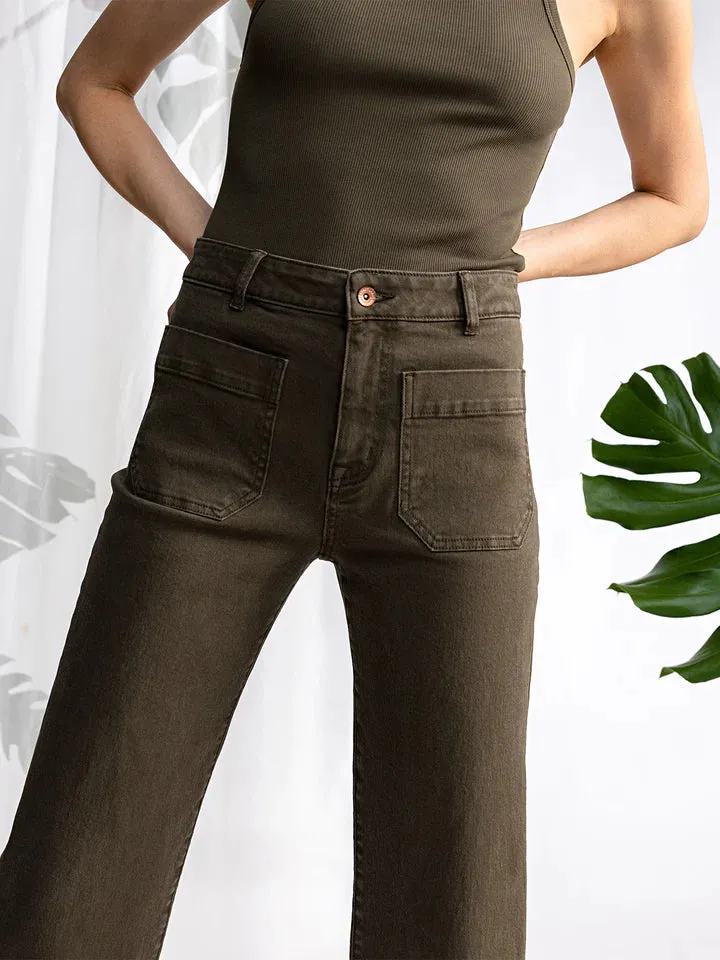 The Marine Standard Rise Crop Trouser Pant